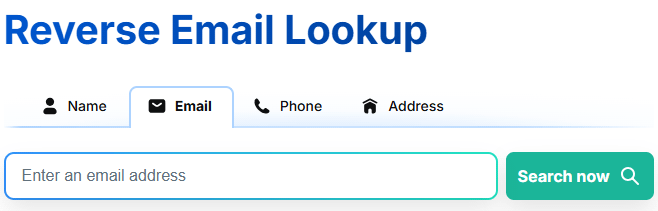 Reverse Email Lookup